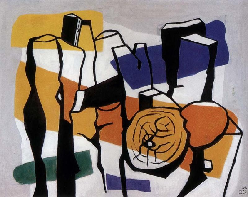 Fernard Leger The bole on the gray background oil painting image